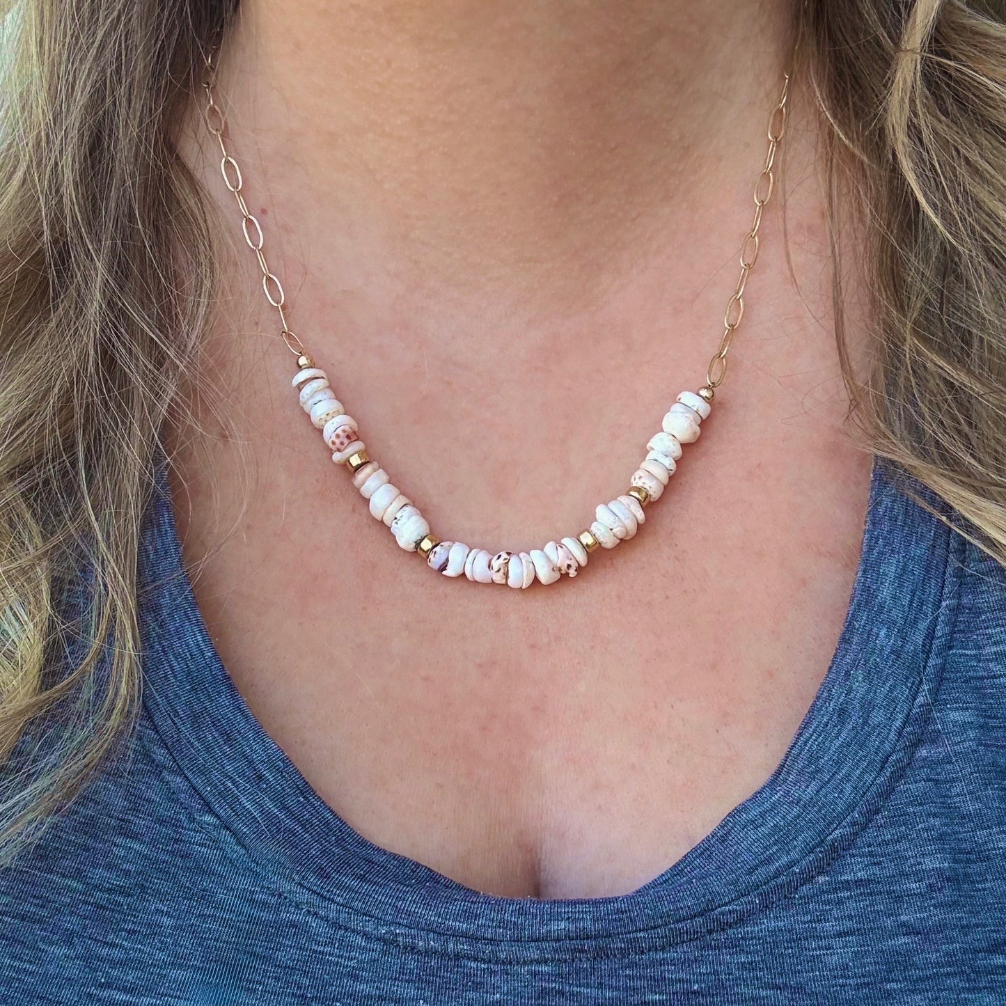 Kai Puka Shell Necklace