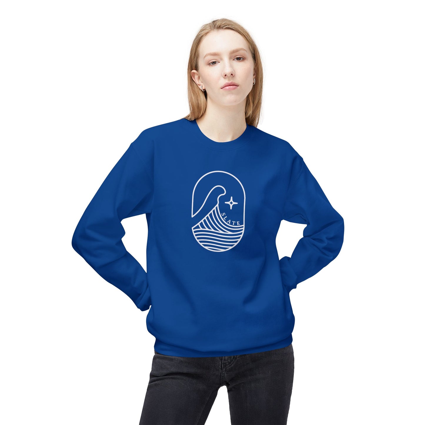 SLATE Icon Long Sleeved Sweatshirt - FREE SHIPPING!
