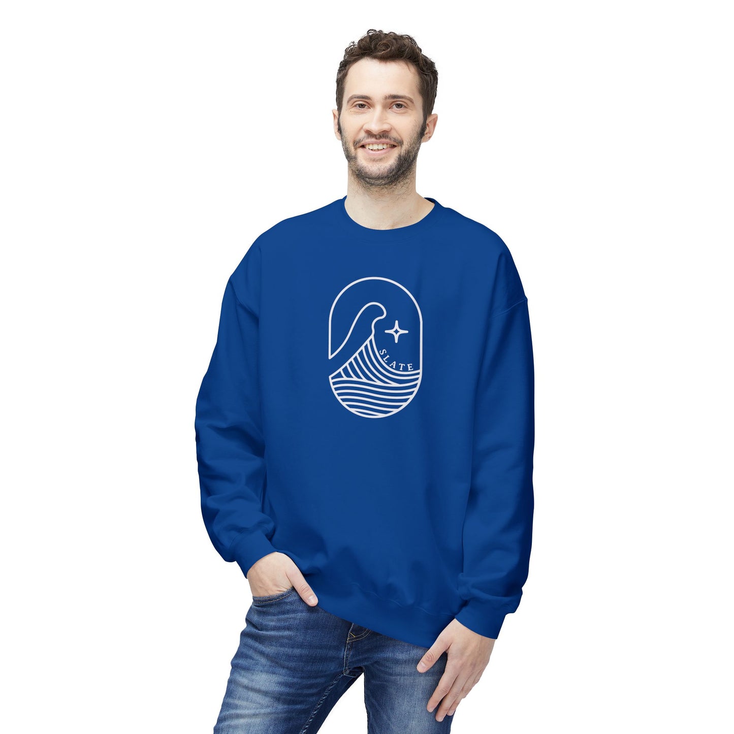 SLATE Icon Long Sleeved Sweatshirt - FREE SHIPPING!