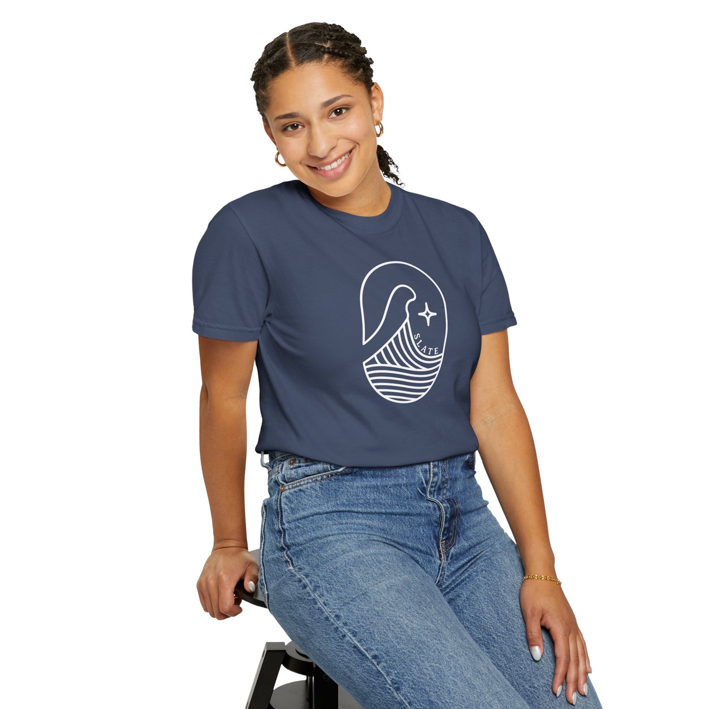 Comfort Colors SLATE Icon Tee - FREE SHIPPING!