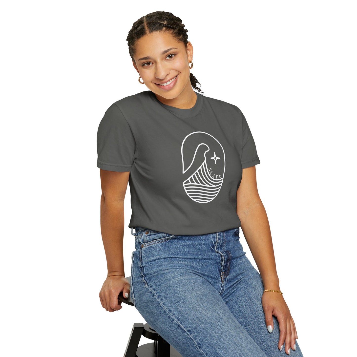 Comfort Colors SLATE Icon Tee - FREE SHIPPING!