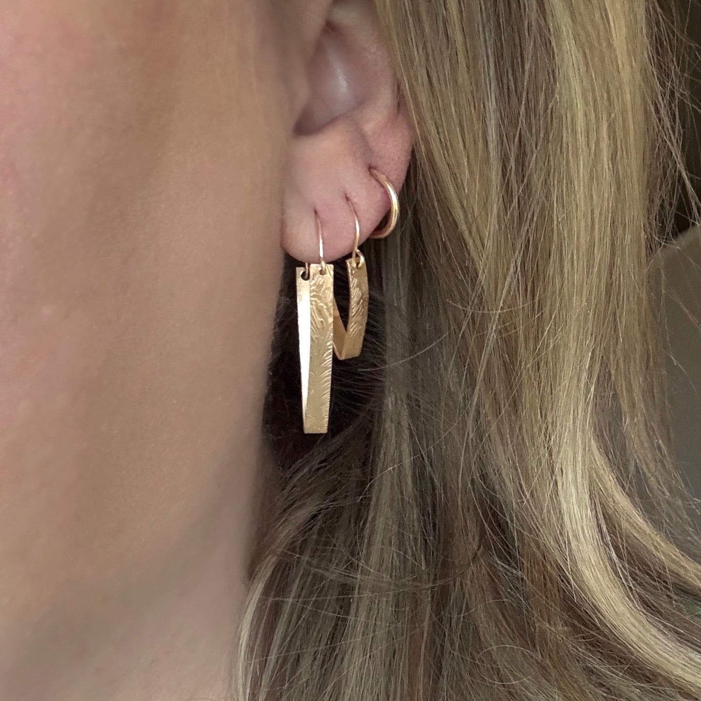 Plume Feather Earrings