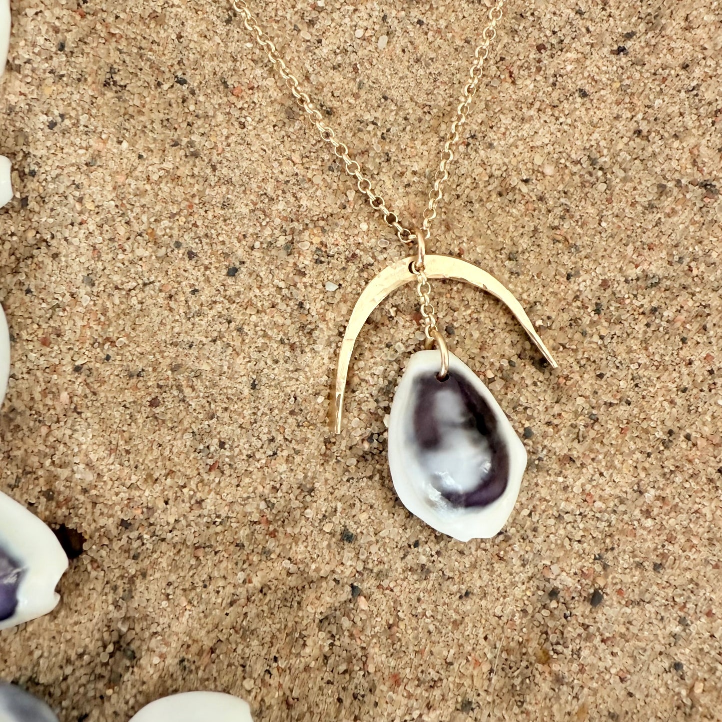Cora Cowrie Necklace