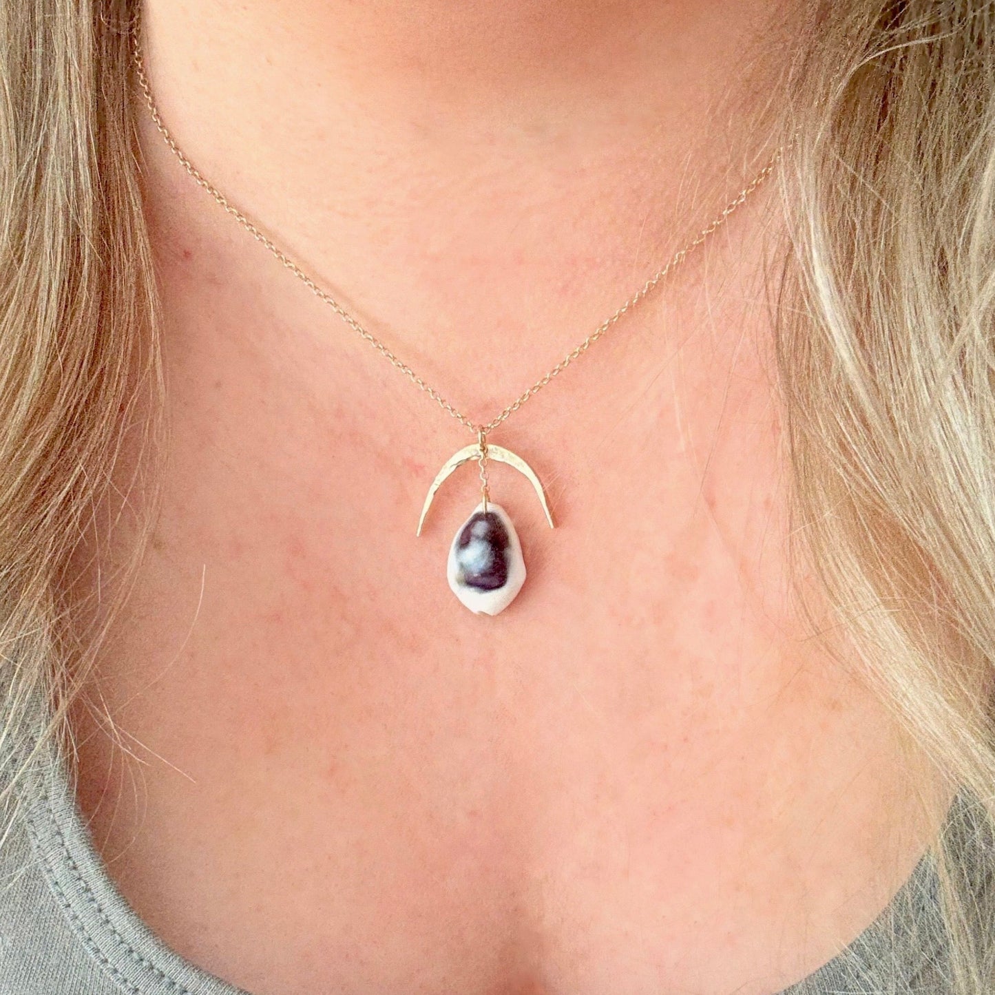 Cora Cowrie Necklace