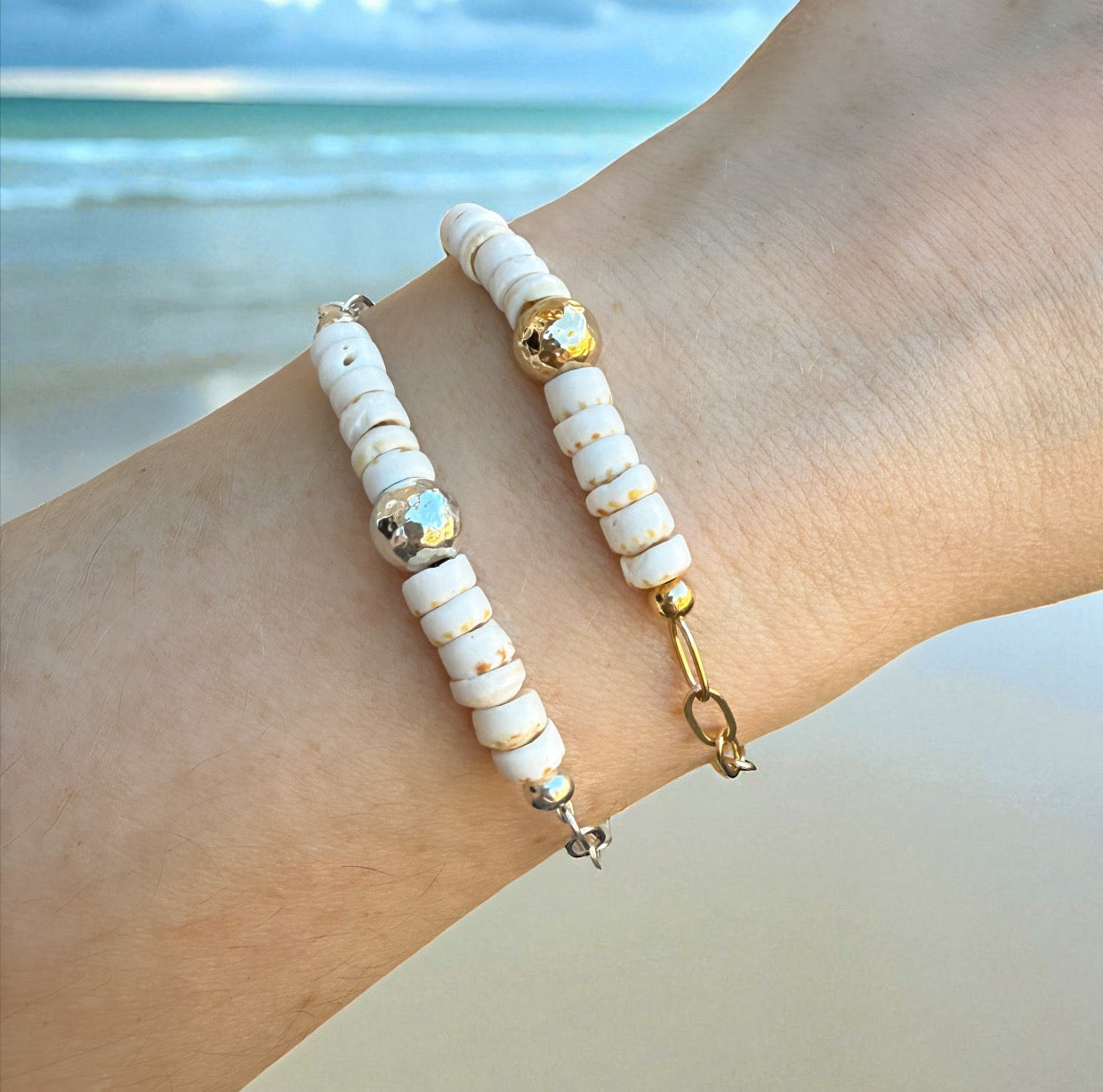 Lani Puka Shell Bracelet