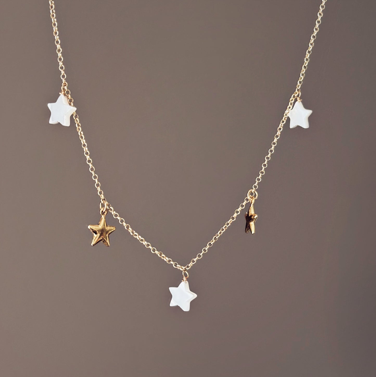 Lyra Star Charm Necklace