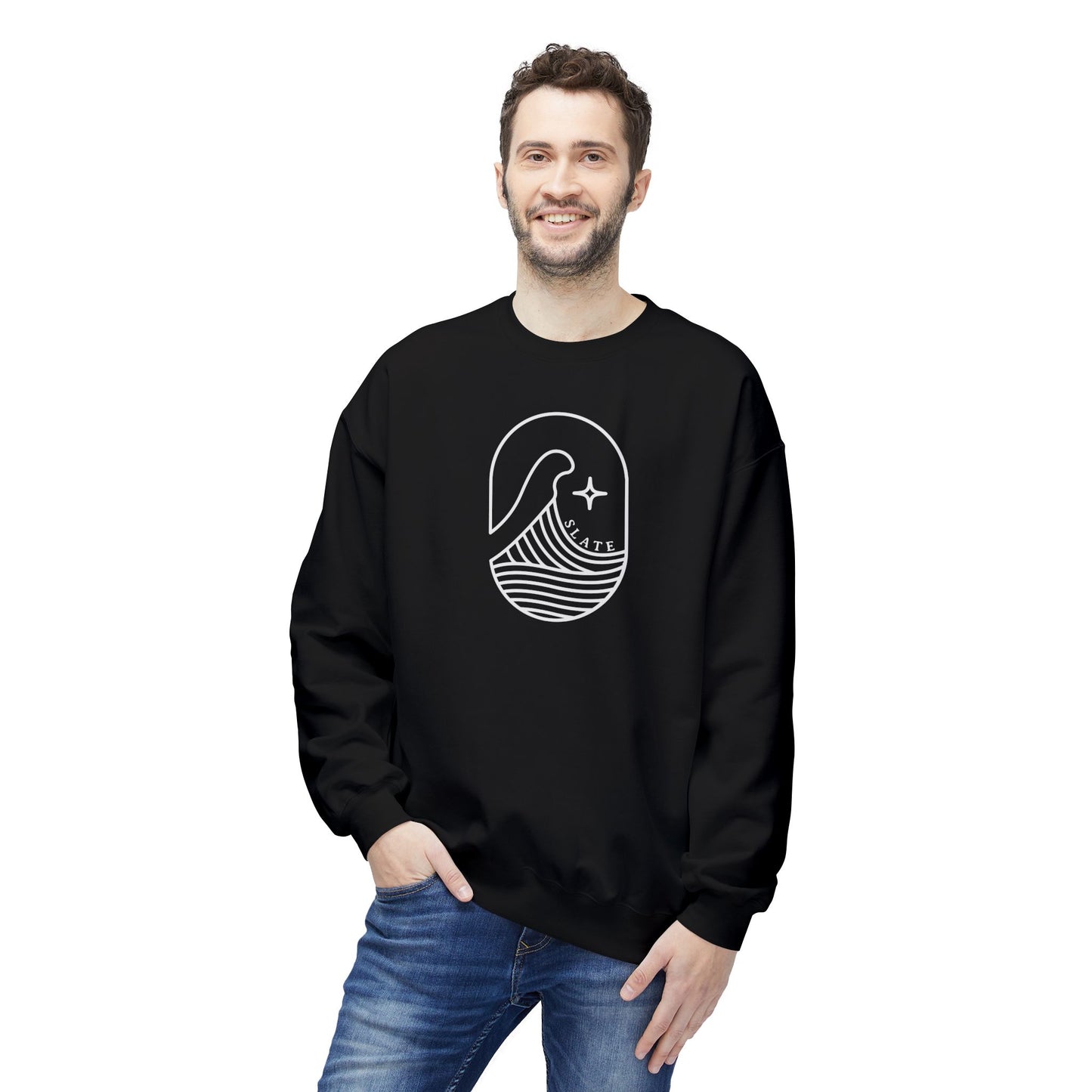 SLATE Icon Long Sleeved Sweatshirt - FREE SHIPPING!