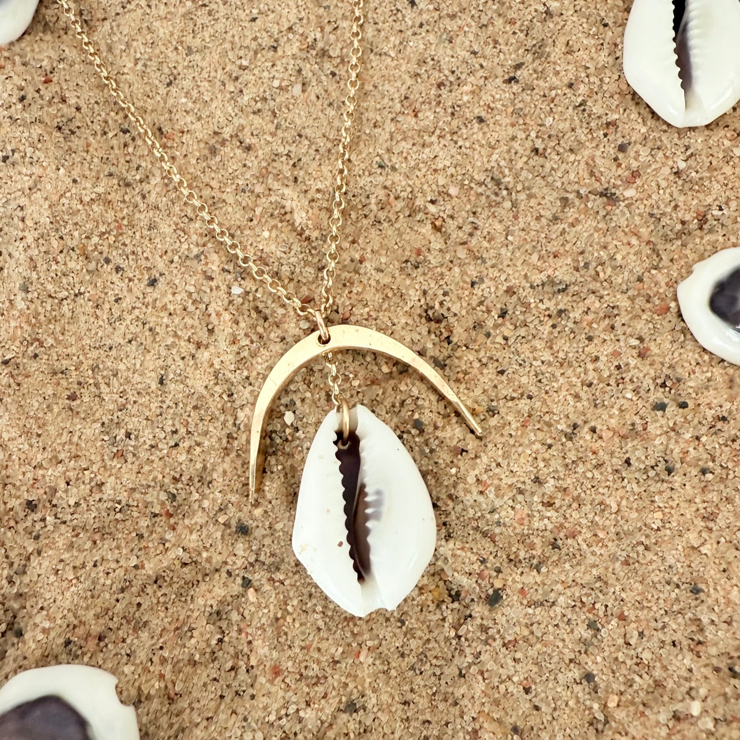 Cora Cowrie Necklace