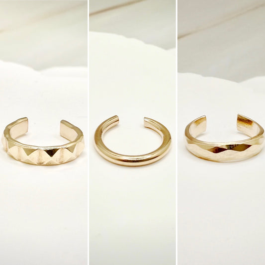 Set of 3 Ear Cuffs