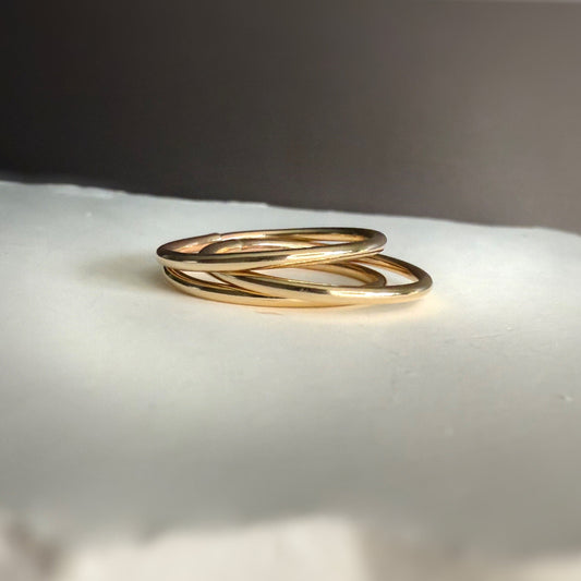 Set of 3 Buff Rings