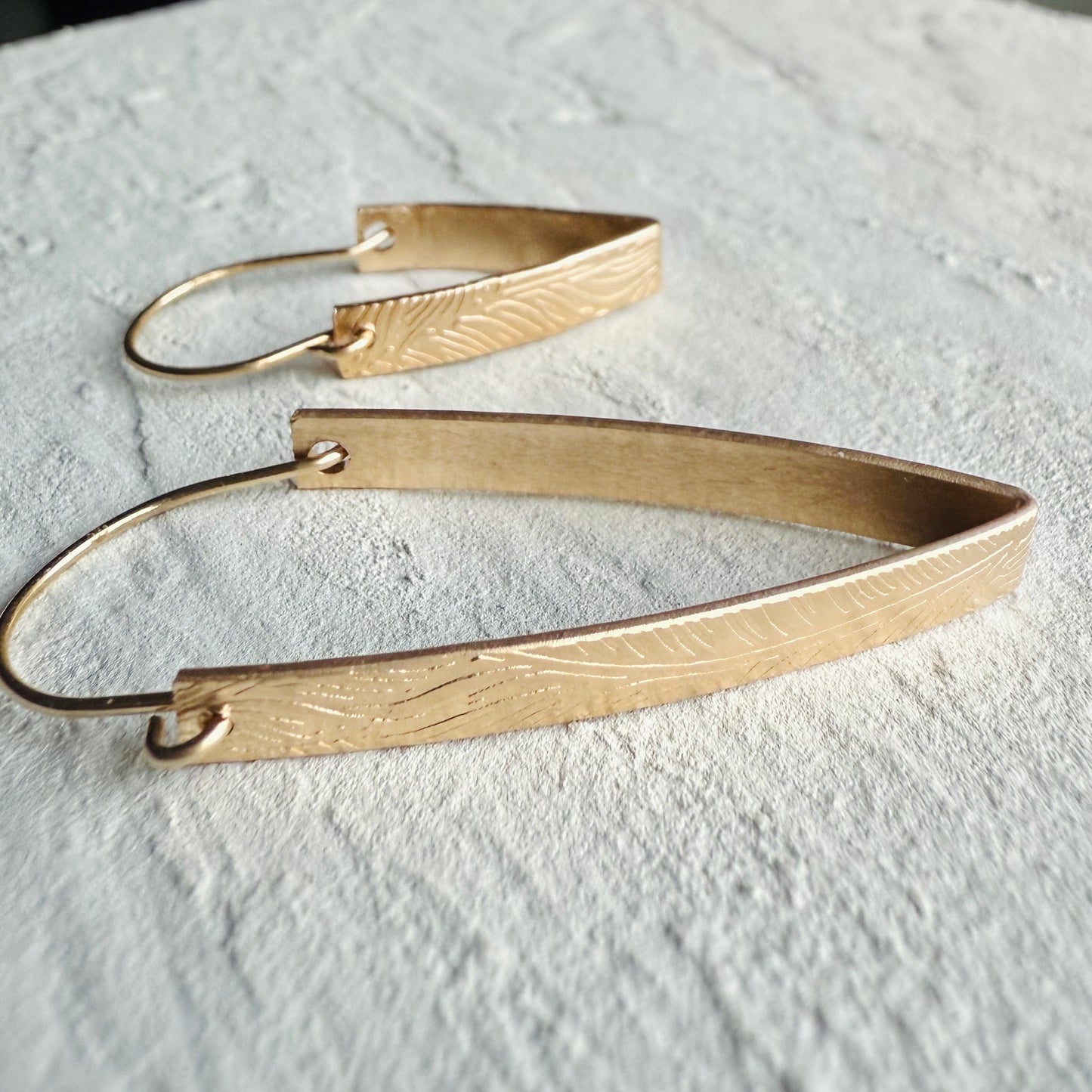 Plume Feather Earrings