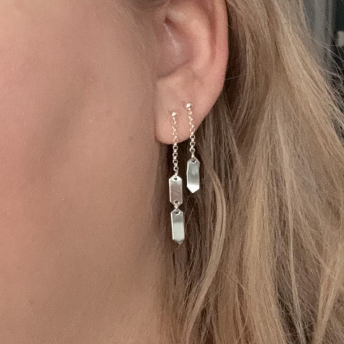 Pierce Dangle Studs