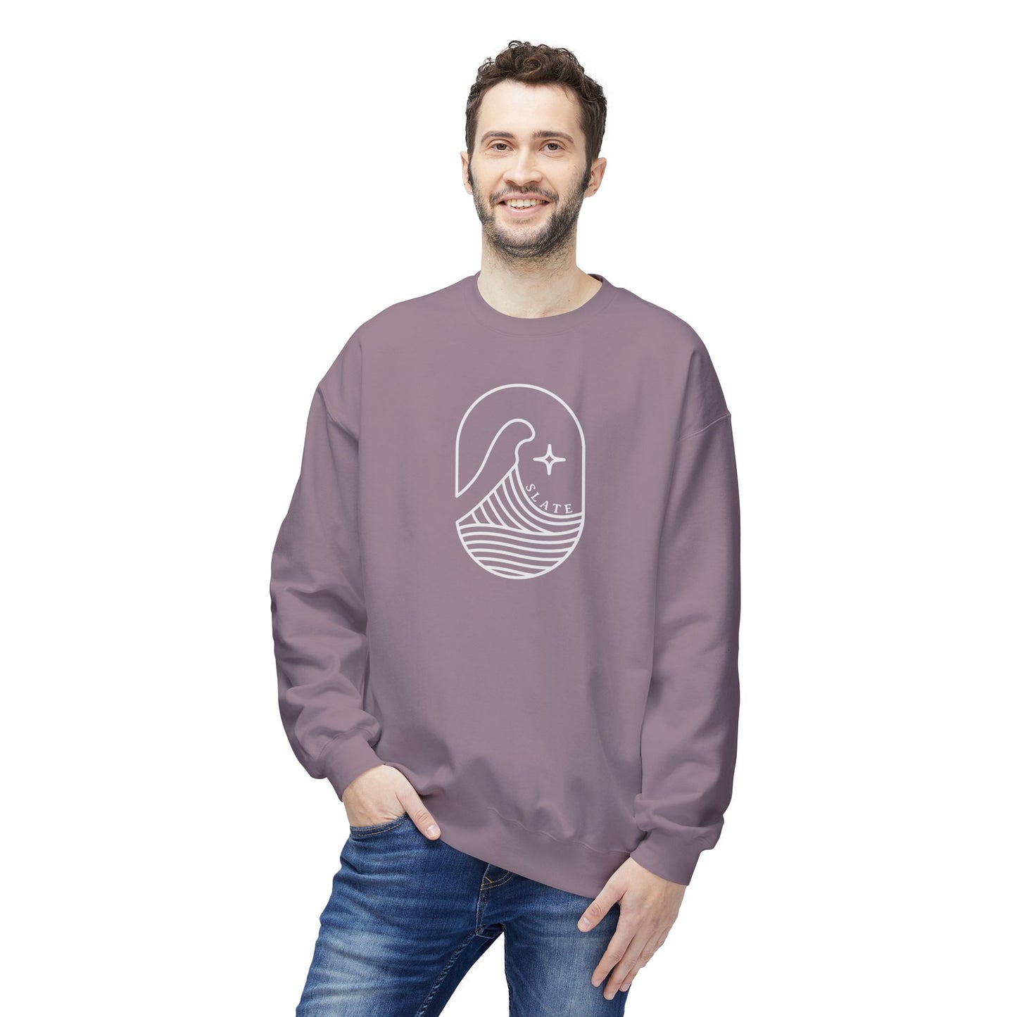 SLATE Icon Long Sleeved Sweatshirt - FREE SHIPPING!