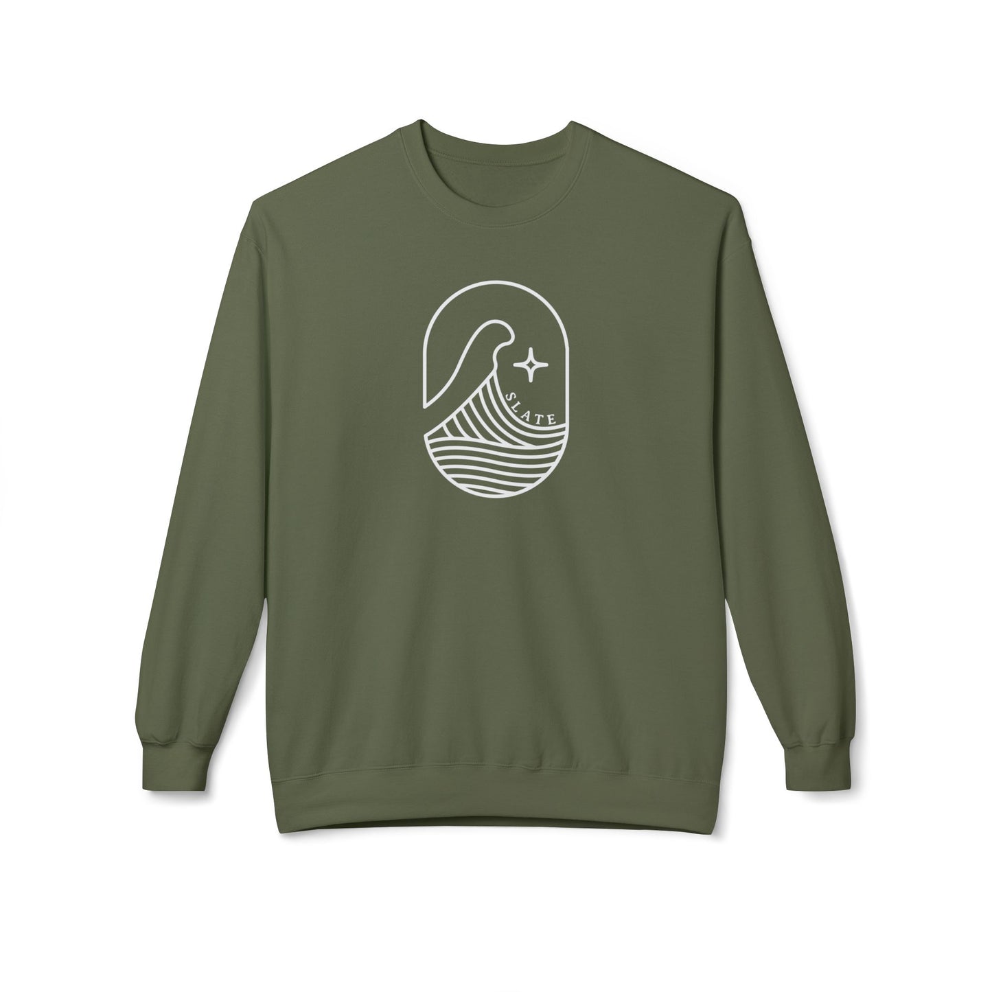 SLATE Icon Long Sleeved Sweatshirt - FREE SHIPPING!