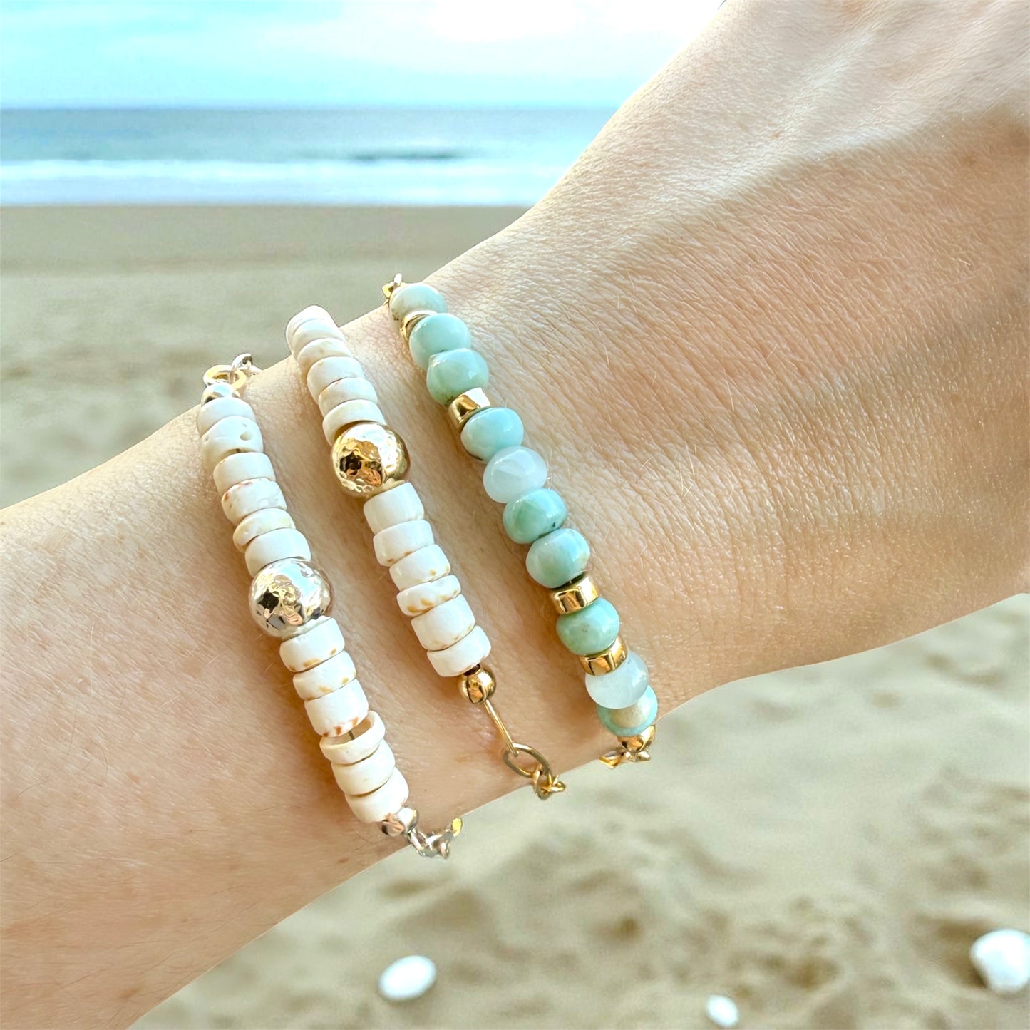 Lani Puka Shell Bracelet